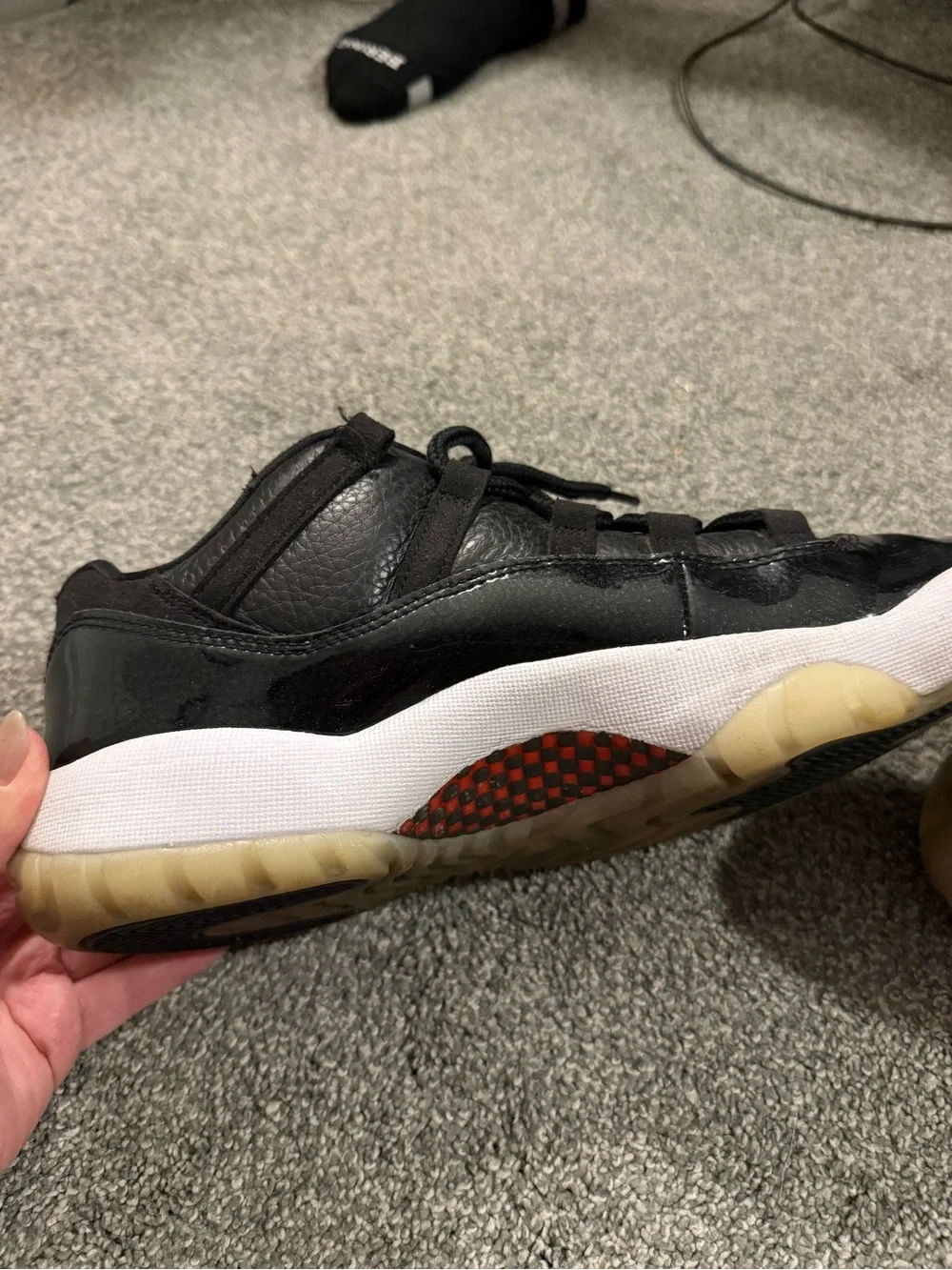 Air Jordan 11 Retro Low Barons, 10.5 M